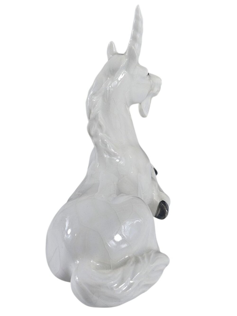Vintage Norcrest White Unicorn Figurine Made in Japan Porcelain Ceramic Horse... - Picture 2 of 8